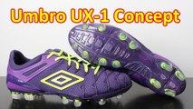 Umbro Ux-1 Concept Blackberry/Safety Yellow - Unboxing + On Feet