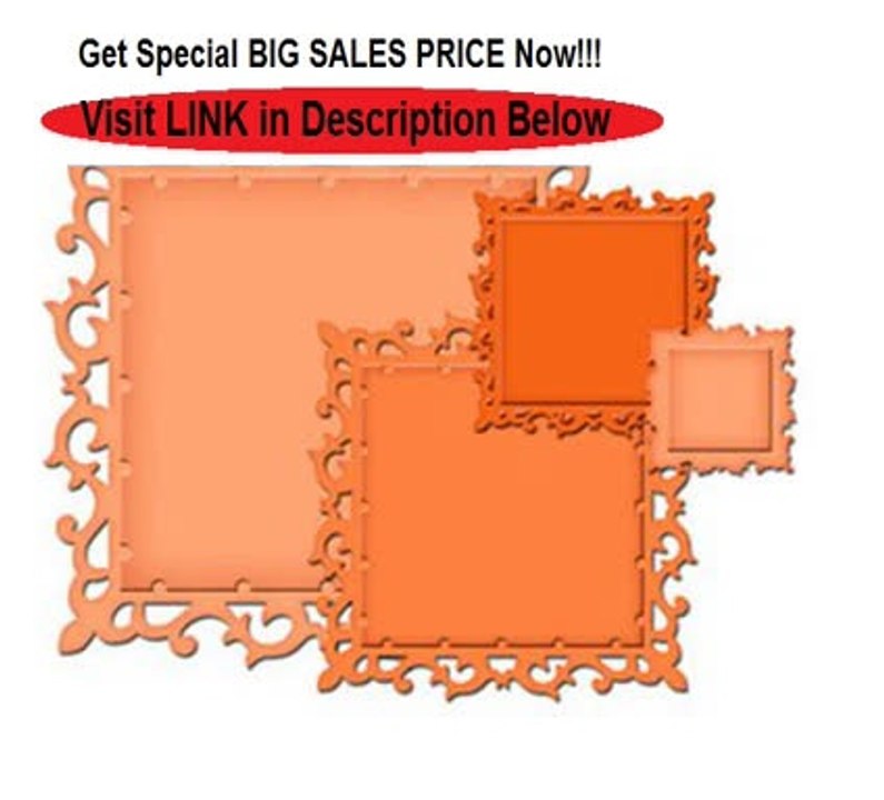 Best Deals Spellbinders S4-318 Nestabilities Fleur de Lis Squares Dies Review