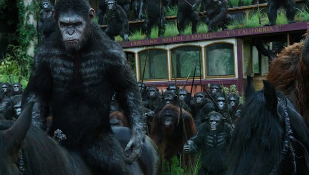 Dawn of the Planet of the Apes - Extrait Apes Don't Want War [VO|HD1080p]