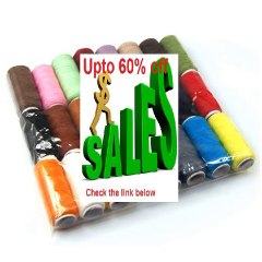 Best Deals LE 24 Assorted Multi-colour Spools Polyester Sewing Threads Review