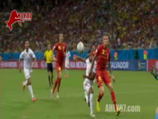 هدف امريكا الأول في بلجيكامقابل 2 دور 16 كأس العالم برازيل 2014