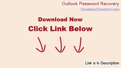 Outlook Password Recovery Full Download (Risk Free Download 2014)