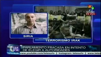 Crisis en Irak se agudiza; parlamentarios torpedean gobierno de unidad