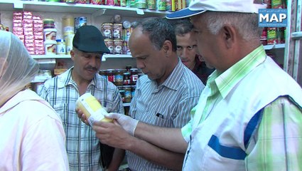 مراقبة محلات بيع المواد الغذائية  حماية للمصالح الاقتصادية للمستهلك