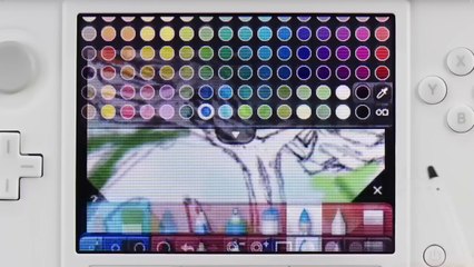 Pokémon Art Academy - Dessin accéléré de Xerneas