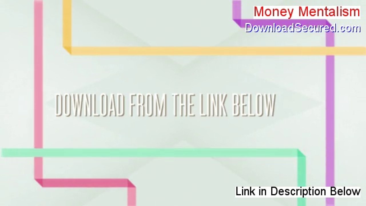 Money Mentalism PDF - Download Now 2014