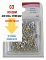 Best Deals Singer Assorted Steel and Brass Safety Pins Multisize 50-Count Review