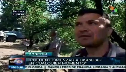Tropas de Kiev bombardearon este ucraniano, civiles están en alerta