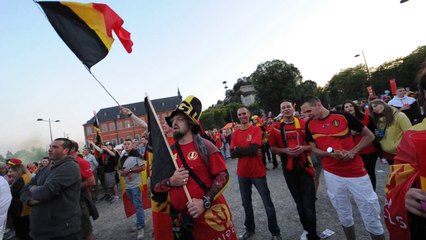 Ambiance Belgique-USA sur le Grognon à Namur