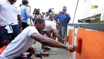 Estão em casa! Jogadores da Holanda visitam morro do Rio