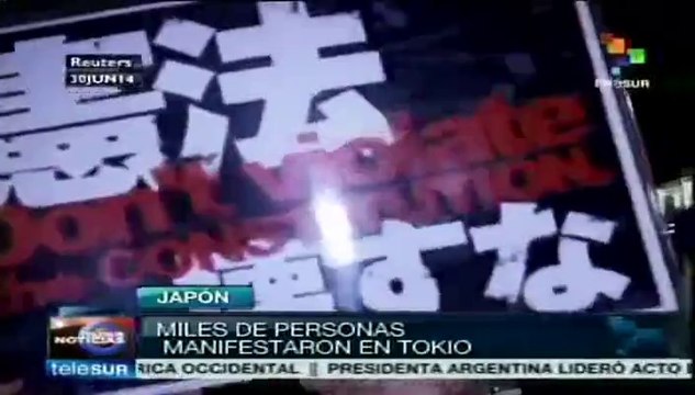 Japón:aprueban modificar Constitución para permitir defensa de aliados