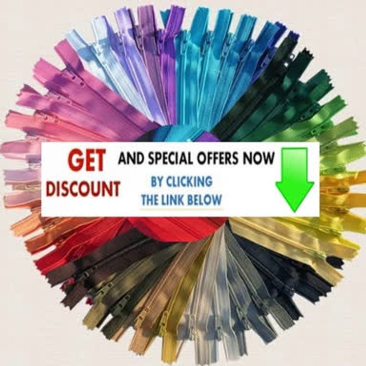 Best Deals YKK #3 Skirt & Dress Zippers 9 Inch ~ Assortment of Colors (25 Zippers) Review
