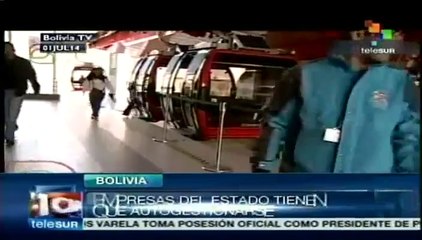 Bolivia: entregan boletos preferenciales para teleférico