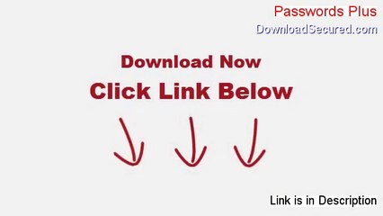 Passwords Plus Full - Risk Free Download [2014]