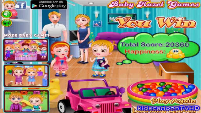 Baby Hazel Learns Manners - Games-Baby Episode