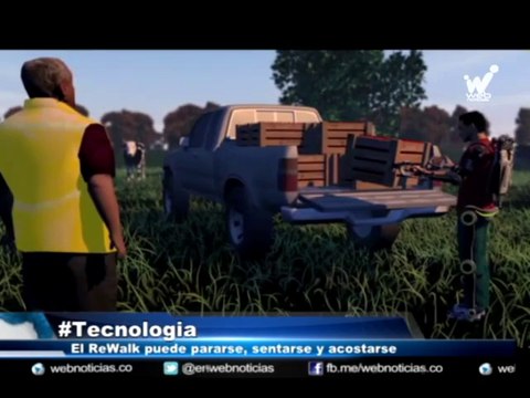 Presentan primer exoesqueleto robótico para discapacitados