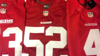 Cheap Jerseys Free Shipping,Authentic vs Replica 49ers Nike Elite Jersey FIX!