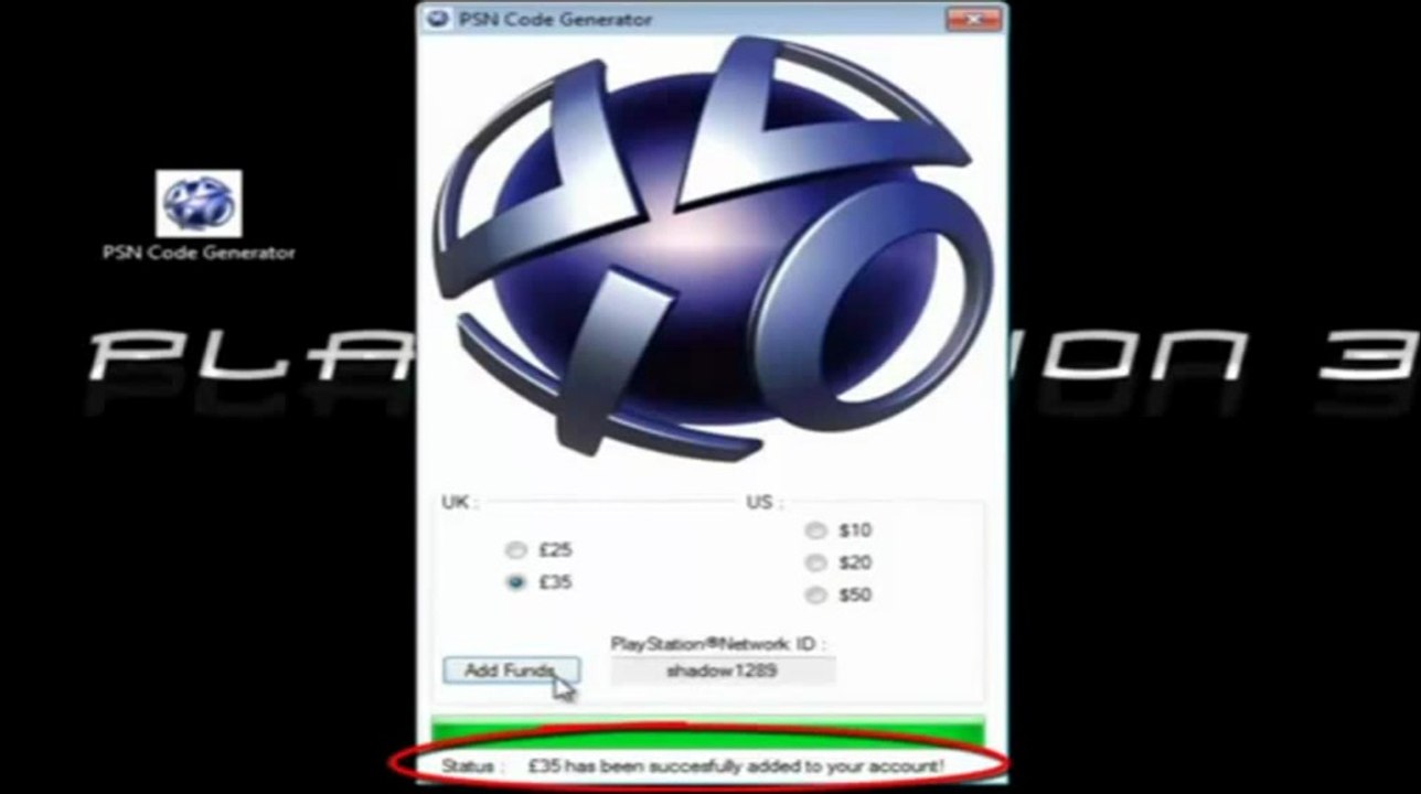 100 DE TRAVAIL] DERNIÈRES 2012 and 2013 PSN générateur de code [UNE PREUVE]