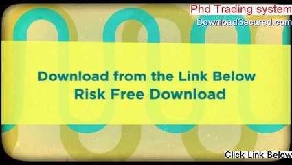 Phd Trading system Download PDF - Download Now (2014)