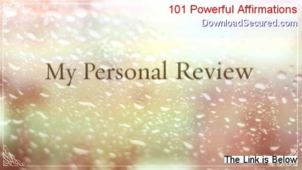 101 Powerful Affirmations PDF Free - Legit Download