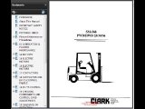Clark PWD 25, PWD 30, PWD 36, HWD 25, HWD 30, HWD 36 Forklift Service Repair