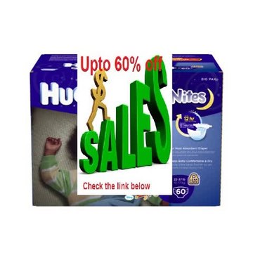 Best Deals Huggies OverNites Diapers Size 4 Big Pack 60 Count Review