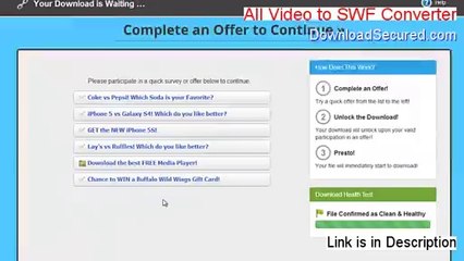 All Video to SWF Converter Free Download [Free of Risk Download]