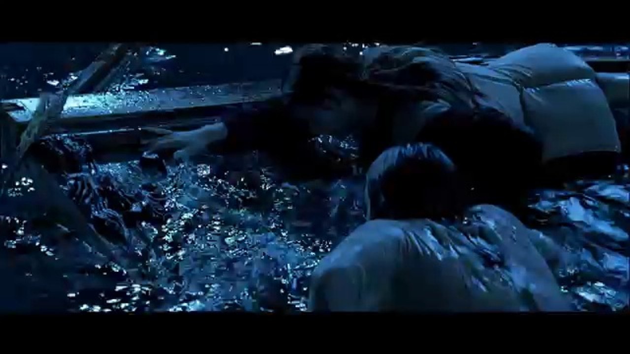 Titanic, 1997 (Deleted scene_ Extended Jack and Rose in Water) [HD 1080p]