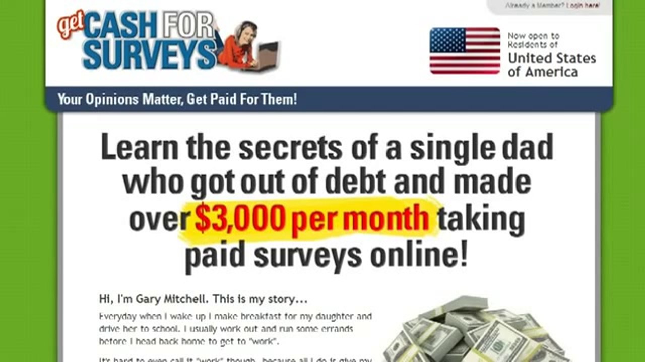 Get Cash For Surveys Legitimate Review