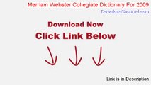 Merriam Webster Collegiate Dictionary For 2009 Full [merriam webster collegiate dictionary for 2009 download 2014]