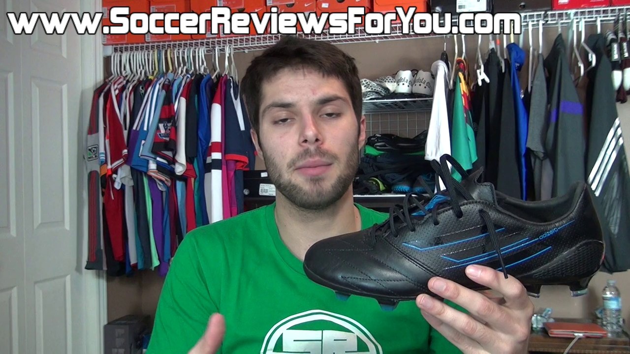 Adidas Leather F50 adizero miCoach 3 2014 Blackout - Unboxing + On Feet