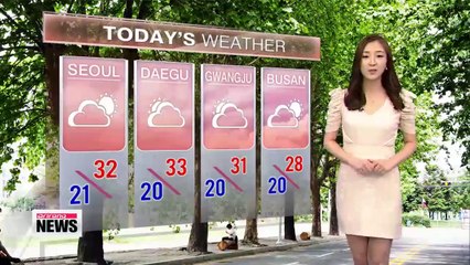 Scorching hot weather nationwide