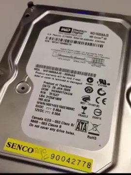 300 Dollar Data recovery Recovered 100% Data from a Western Digital 3.5- SATA WD1600AAJS for $300