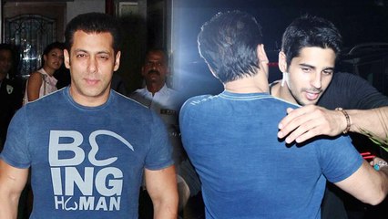 Salman Khan Gifts Expensive Watch To Sidharth Malhotra