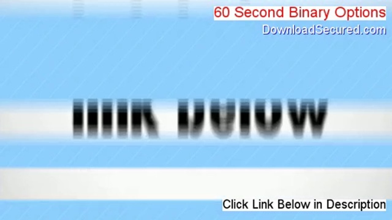 60 Second Binary Options PDF Free [Instant Download]