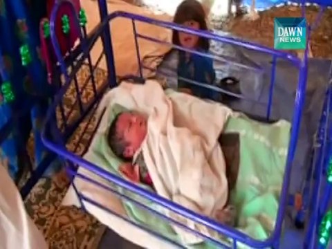 Azb Khan & Mutasreena :Newborn IDPs of North Waziristan