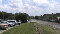 NS G89 Intermodal Train NB through Austell Ga.