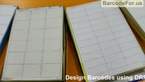 Choosing right barcode A4 sheets and paper rolls for your barcode labels