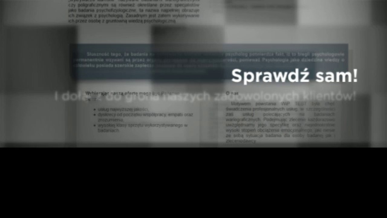 WiP Test: Wykrywacz kłamst