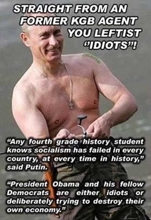 Back in the USSR with Vladimir Putin