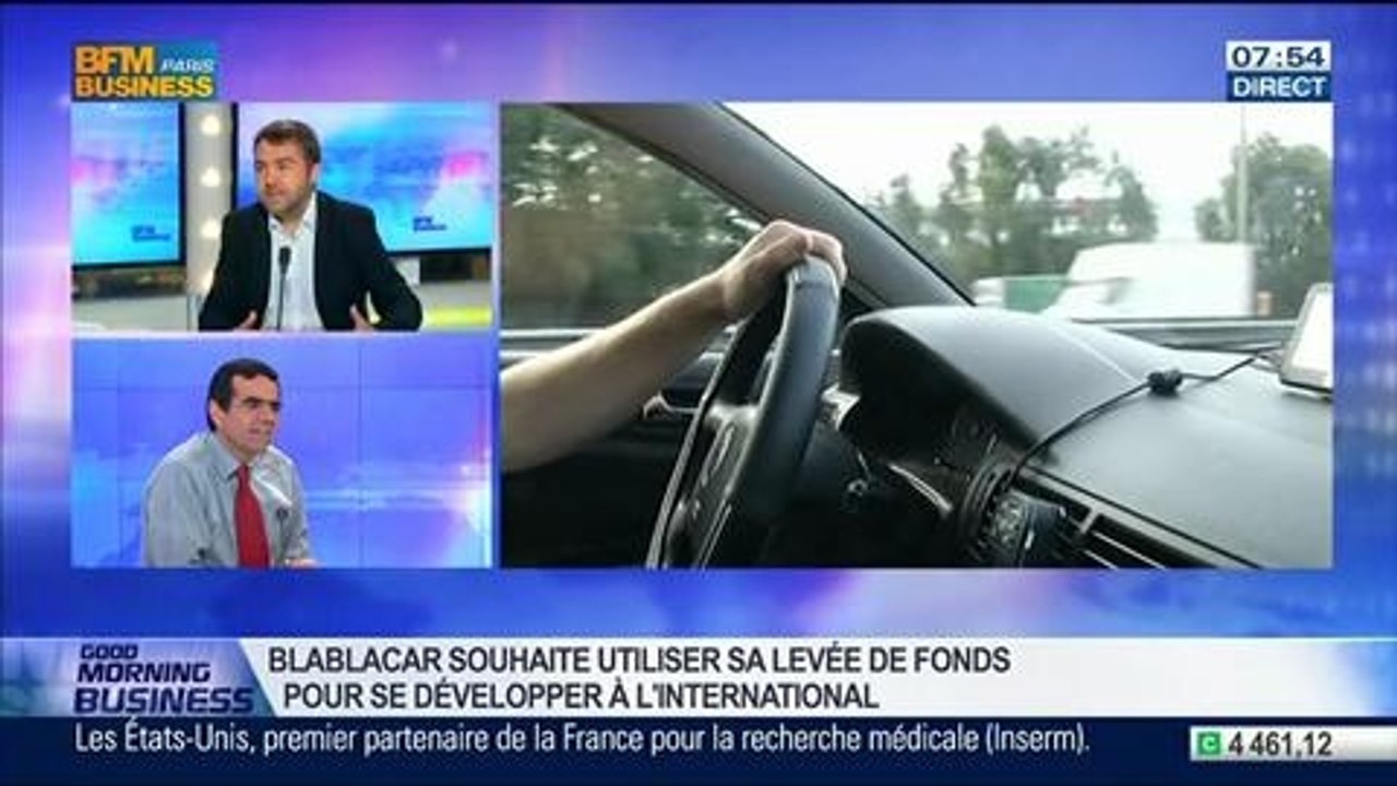 BlaBlaCar lève 100 millions de dollars pour se développer à l'international, Frédéric Mazzella, dans GMB - 02/07