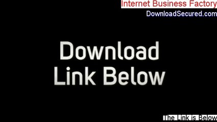 Internet Business Factory PDF [Get It Now 2014]