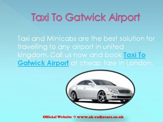 Hasty and Efficient Airport Transfer Service in London