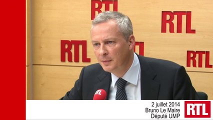 VIDÉO - Bruno Le Maire ironise sur "la propreté" de l'UMP
