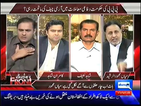 Mehmood Rasheed Bashing Abid Sher Ali In Live Show