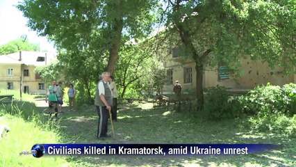 Five civilians die in Kramatorsk