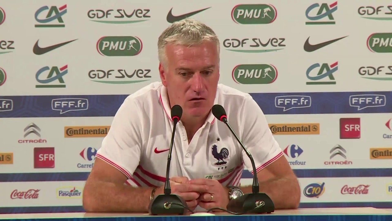 Didier Deschamps : la France n'affrontera pas l'Allemagne en "touriste"