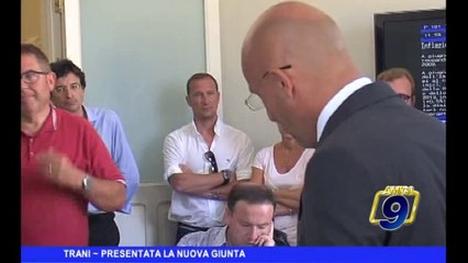 Trani | Presentata la nuova Giunta