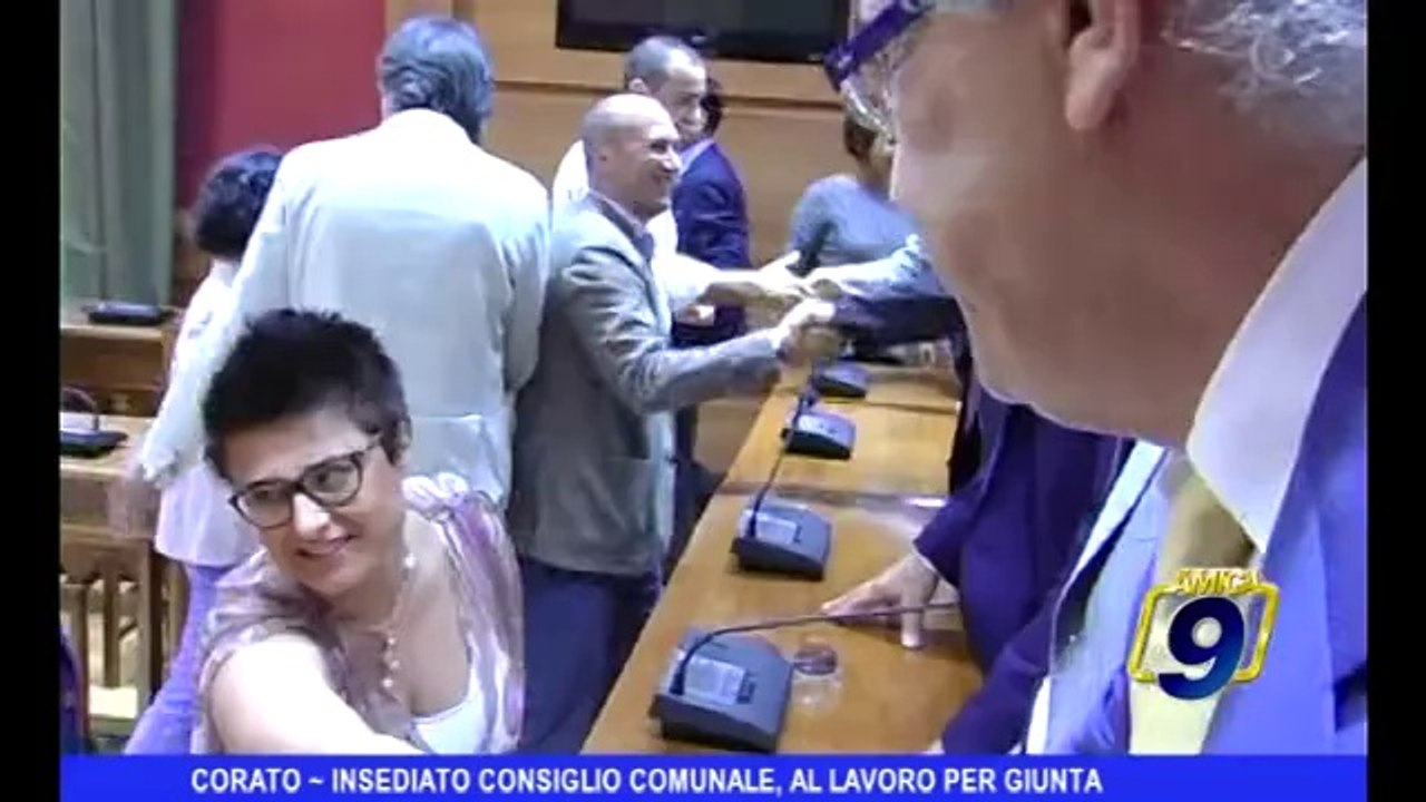 Corato | Insediato Consiglio Comunale, al lavoro per Giunta