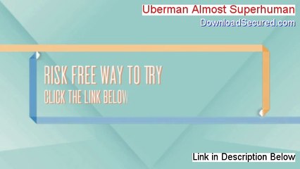 Uberman Almost Superhuman Free PDF (Download Here)